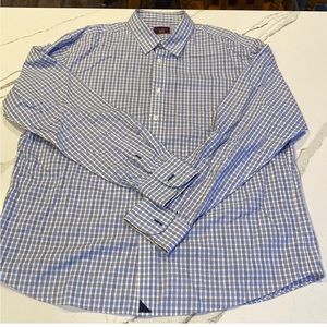 UNTUCKit Blue XL Long Sleeve Button Down